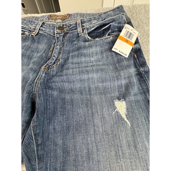 Paige Premium Denim PPD Mens 33 Doheny Straight Leg Distressed Jeans NWT - Picture 5 of 14